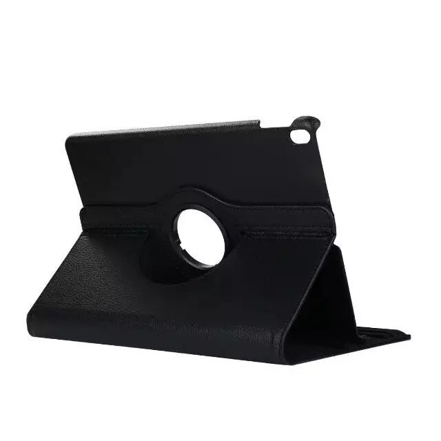 360 Caso Rotativo para Samsung Galaxy Tab 10.1 2019 T510 SM-T510 Wifi SM-T515 T515 Flip Fique Capa De Couro PU LTE Casos Fundas: T510 T515 Black