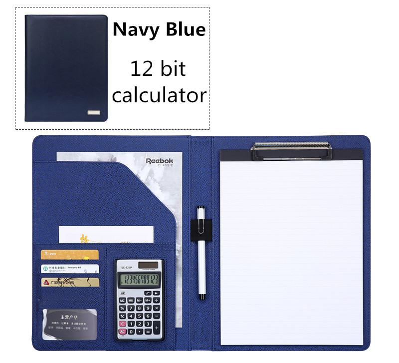 A4 Multifunktions Ordner Mit Metall Rechner Kortex Neue Ordner Verkäufe Ordner Manager Ordner: 14