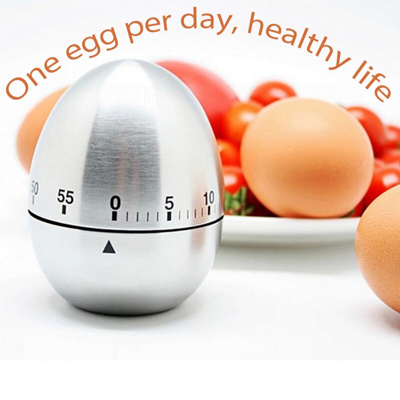 UPORS kitchen timer stainless steel egg Cooking Timer Alarm 60 Minutes