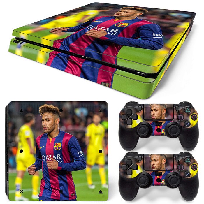 Ps4 slanke spillkonsoller selvklebende papir fargerike klistremerker hud klistremerke kule klistremerker fifa 19: Tn  ps4 slank 2088