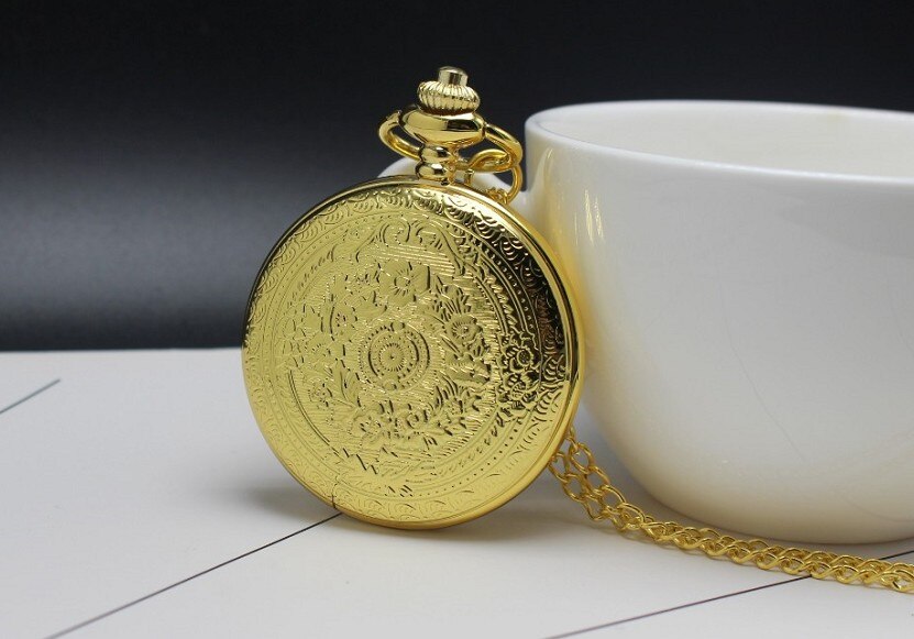 Quartz Horloges Heren Naar Mijn Zoon I Love U Gouden Klok Voor Kinderen Kind Zakhorloge Ketting Ketting Kinderen dag