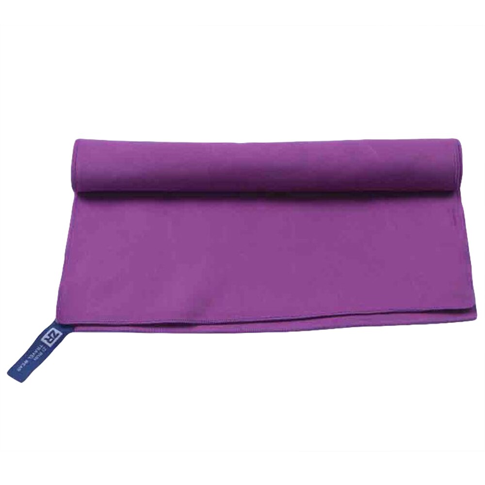 Zipsoft Strand Handdoeken Mannen Vrouwen Microfiber snel droog Compact Backpacken Reizen Badkamer Gym Sport Wandelen Yoga Mat: Purple