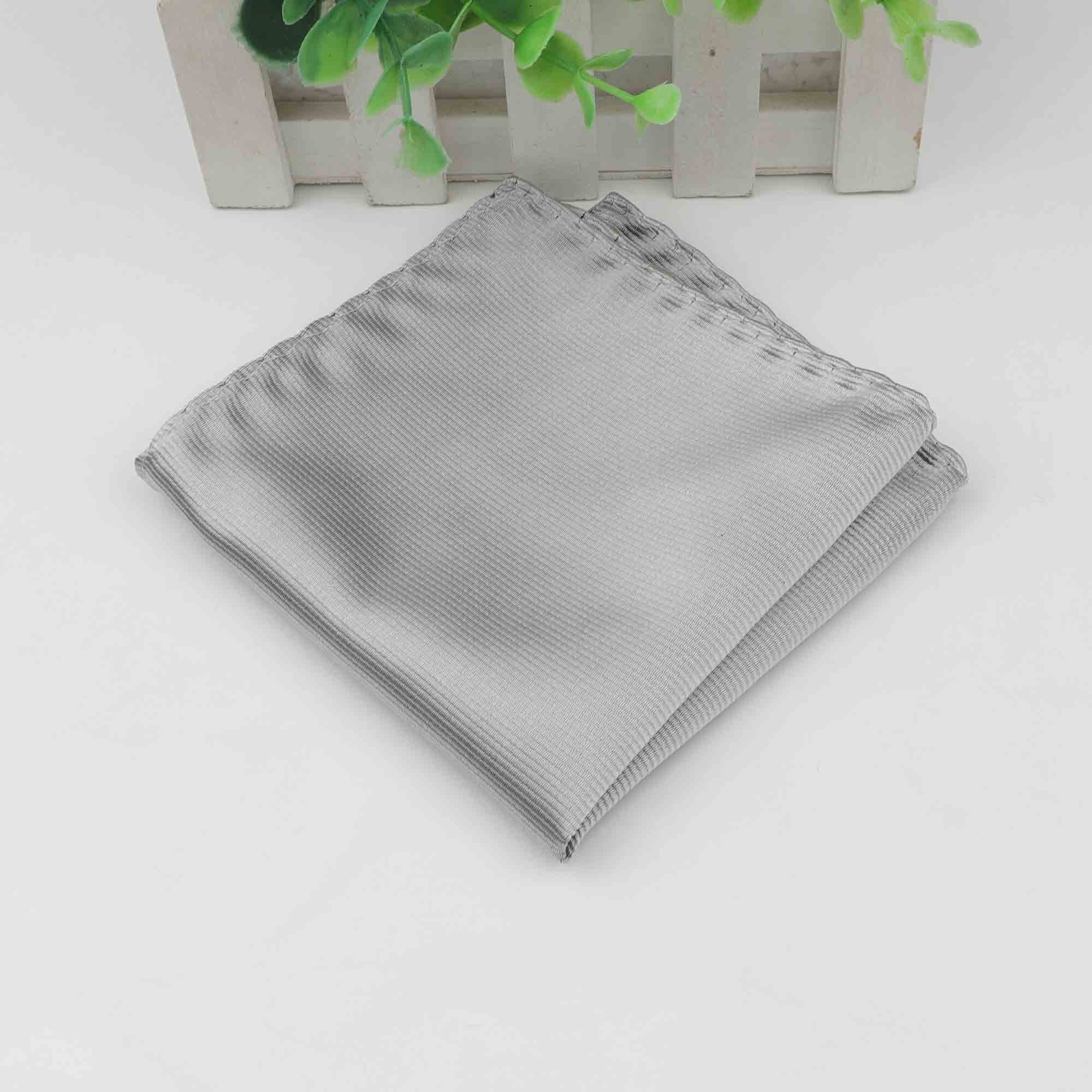 Men Suits Polyester Handkerchiefs Woven Striped Pocket Square Hankies Business Casual Pockets Hanky: 13