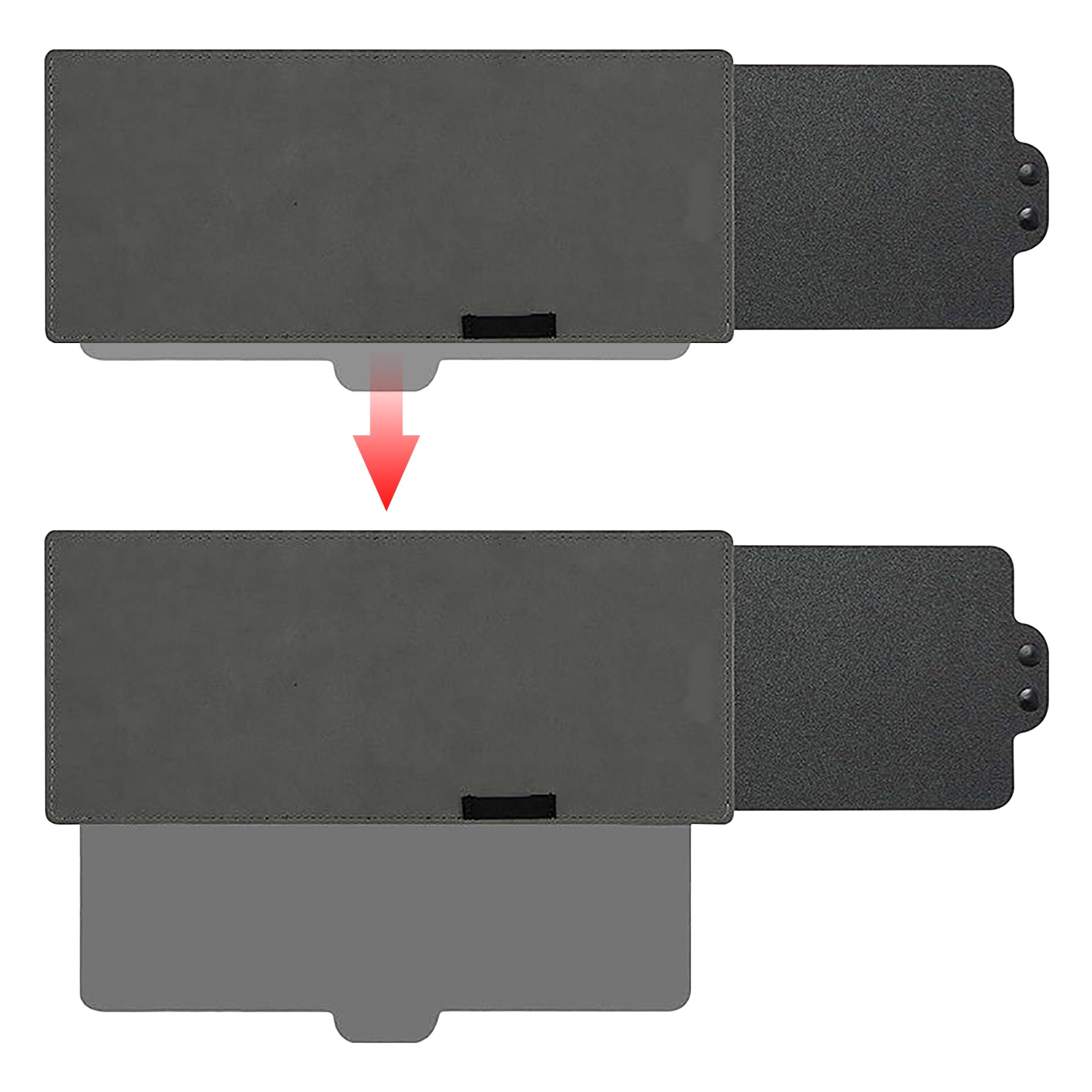 Car Sun Visor Retractable Multifunctional Vehicle Goggles Front Side Sunshade Car Supplies