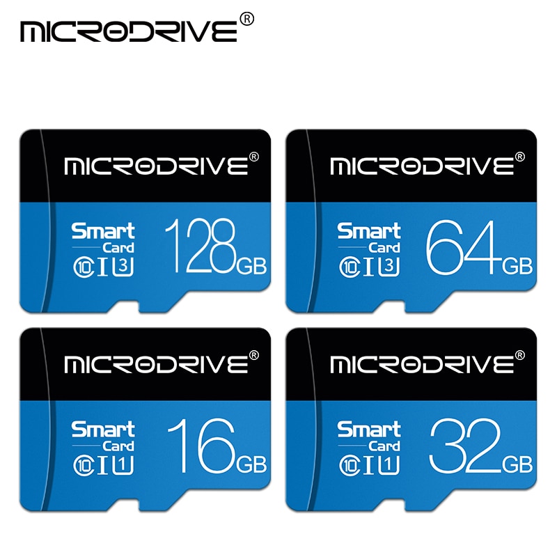 Micro SD TF Card 32GB 64GB 128GB Class 10 Flash Memory Microsd Card 8 16 32 64 128 GB for Smartphone Adapter