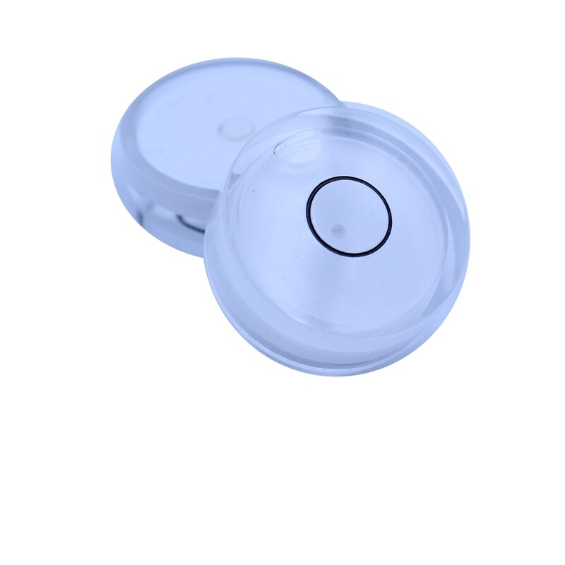 Circular Bubble Level Round Plastic Spirit Level Horizontal Measuring Instruments Parts 25*10mm
