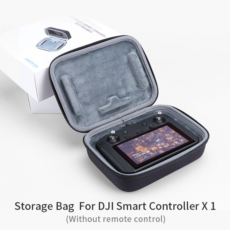 Smart Controller Case for DJI Remote Control Safety Carrying Case Remote Control Strap for DJI Mavic 2 Remote Controller: Bag