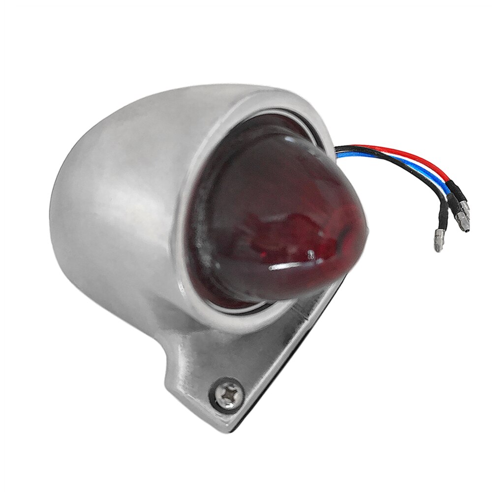 Feu arrière de moto rétro Sparto, feu de stop pour Chopper robuste, Bobber