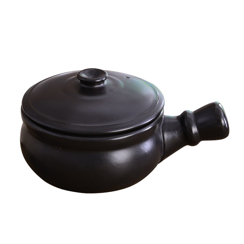 Comida para bebê mingau pote mini cerâmica único punho pequena caçarola arroz sopa de leite panela stewpan barro cozinhar pote