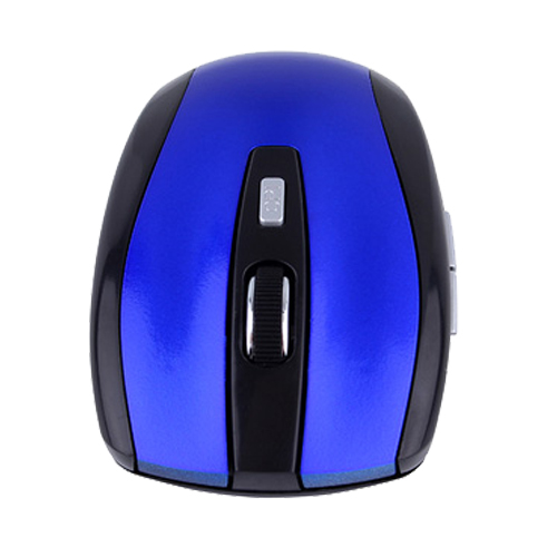 Drahtlose Maus Optische Gaming Maus Tragbare 2,4 GHz Maus mit USB Nano Dongle Büro Gamer Computer Desktop Mäuse für PC laptop: Blue