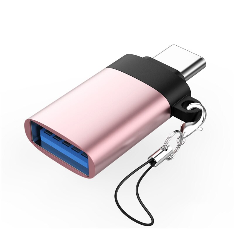 Usb Type C Otg Adapter Usb C Naar Usb 3.0 Otg Type-C Converter Voor Macbook Samsung S10 S9 huawei Mate 20 P20 USB-C Connector
