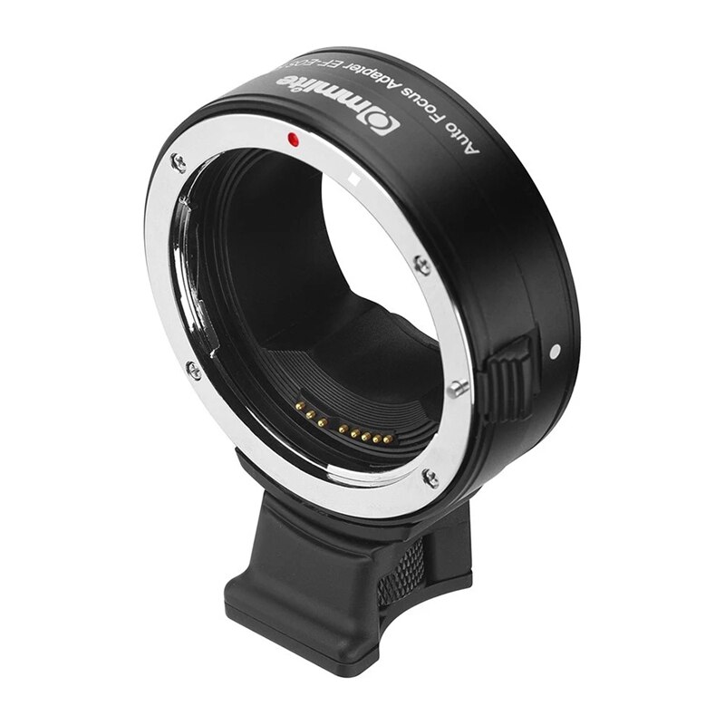 Commlite CM-EF-EOS R Lens Mount Adapter Electronic Auto Focus Mount Adapter with IS Function Aperture Control for Canon EF/EF-S