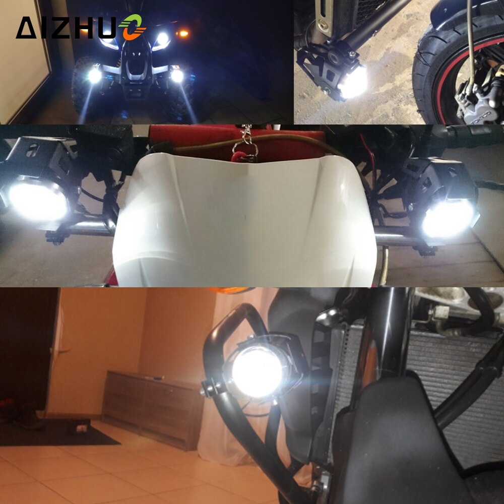 POUR YAMAHA FZ16 FZ8 FZ6 FZ25 FZ10 FZ09 FZ07 FZ1 FAZER FZ8 FZ6R FZ 01 Moto Phares Phares Projecteurs Antibrouillard Tête Lumière