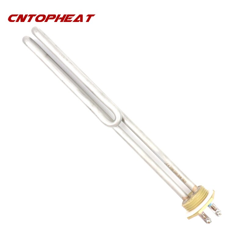 Elemento de aquecimento tubular 1kw/2kw/3kw/4kw da imersão do calefator de água dn25 220v/380v