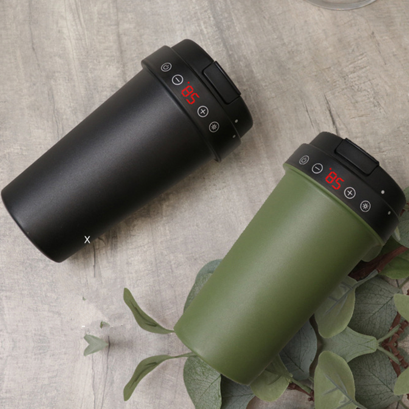 Taza de agua para calentar el coche, taza eléctrica aislante, pava para calentar agua para el coche, taza de agua Universal para el coche