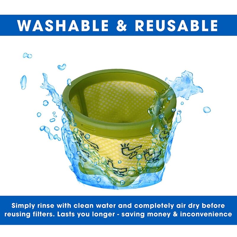 Filtr próżniowy robić odkurzacza LG A9 przewód zero. Porównaj z częścią ADQ74774001-zestaw 6 sztuk