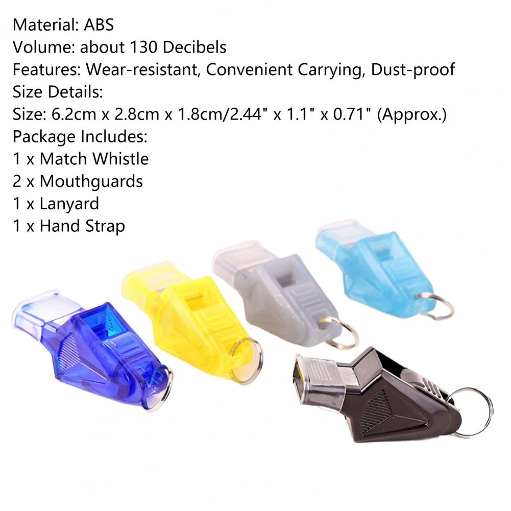 Multifunctional game whistle imitating dolphin shape, prevent loss, lightweight referee whistles for training.