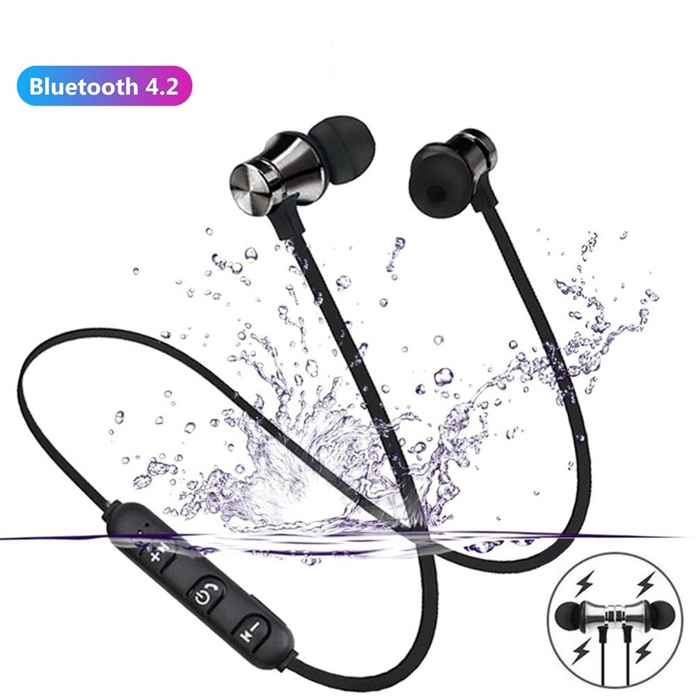 Magnetische Draadloze Bluetooth Oortelefoon XT11 Muziek Headset Telefoon Nekband Sport Oordopjes Oortelefoon Met Microfoon Voor Iphone Samsung Xiaomi