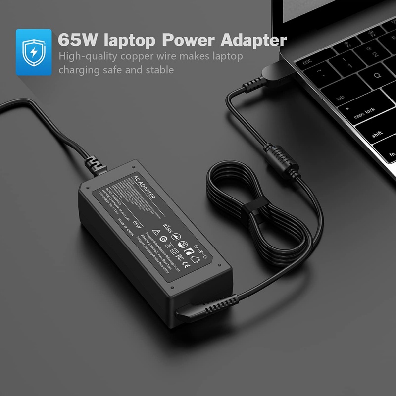 65W AC Adapter Laptop Charger For Lenovo ThinkPad Yoga 13,X1 Carbon, Chromebook,Flex 14,T430 T440S T440P T560 E440 E560
