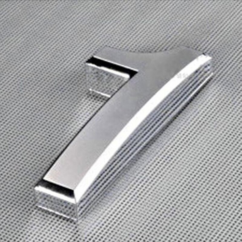 0-9 Number Wall Sticker 3D Self Adhesive Door House Numbers Sign Stickers Hotel Office Door Address Street Exterior House Number: 1