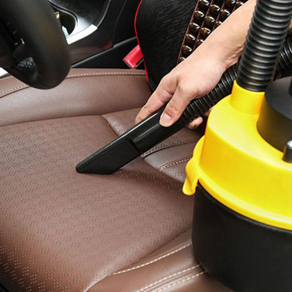 Portable Car Vacuum Cleaner Powerful Handheld Car Wet Dry Canister Vacuum Inflator Turbo Vacuum Cleaner Cleaning Tool