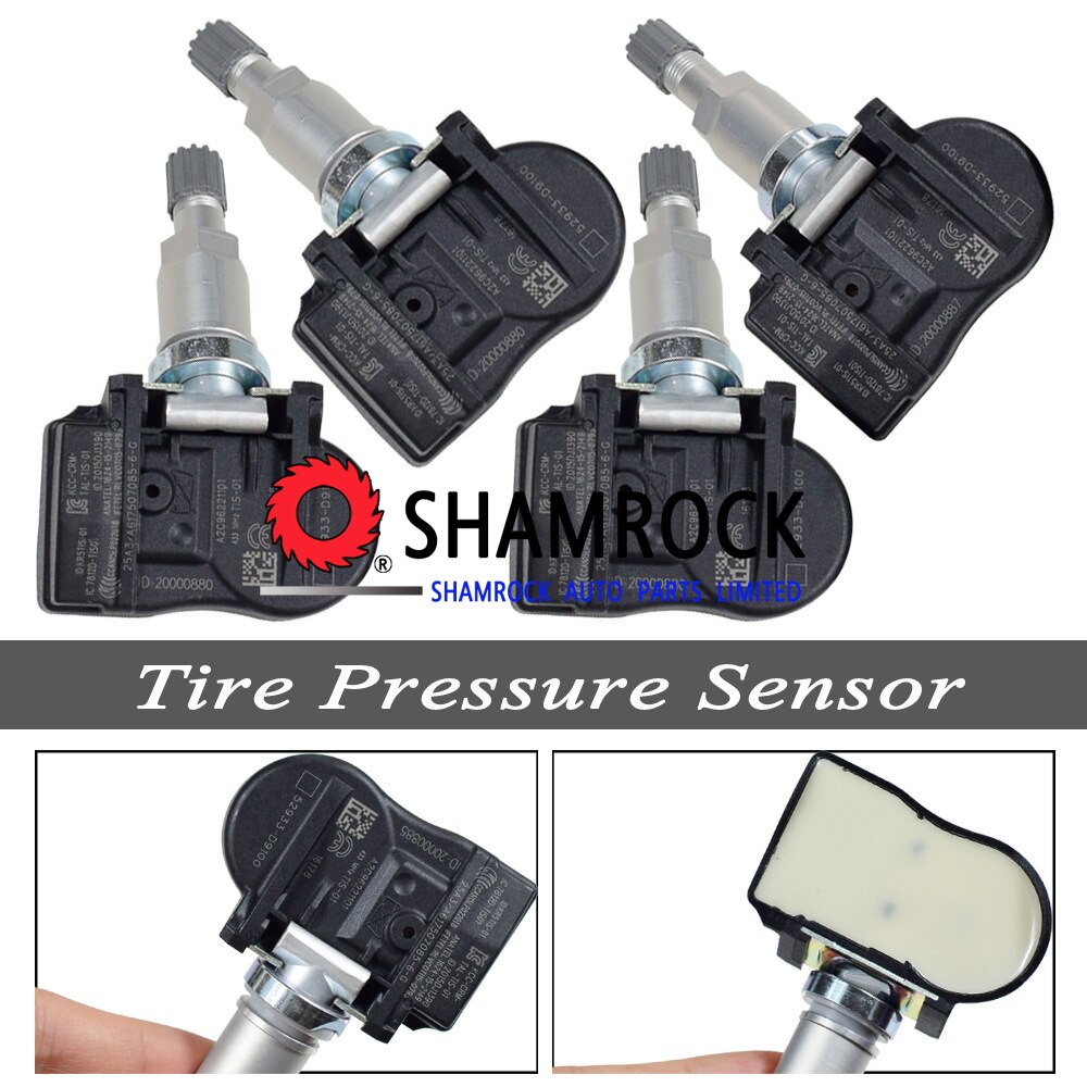 Tpms Bandenspanning Sensor Oem 52933-D9100 52933-D4100 52933-F2000 Voor Ggenesis G90 Hhyundai Elantra I30 Ioniq Kona Kkia Niro