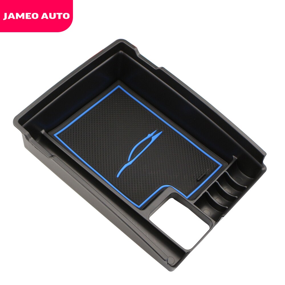 Jameo Auto Car Interior ABS Armrest Box Storage Boxes Case for Nissan X-trail Xtrail X Trail T32 Rogue - Accessories