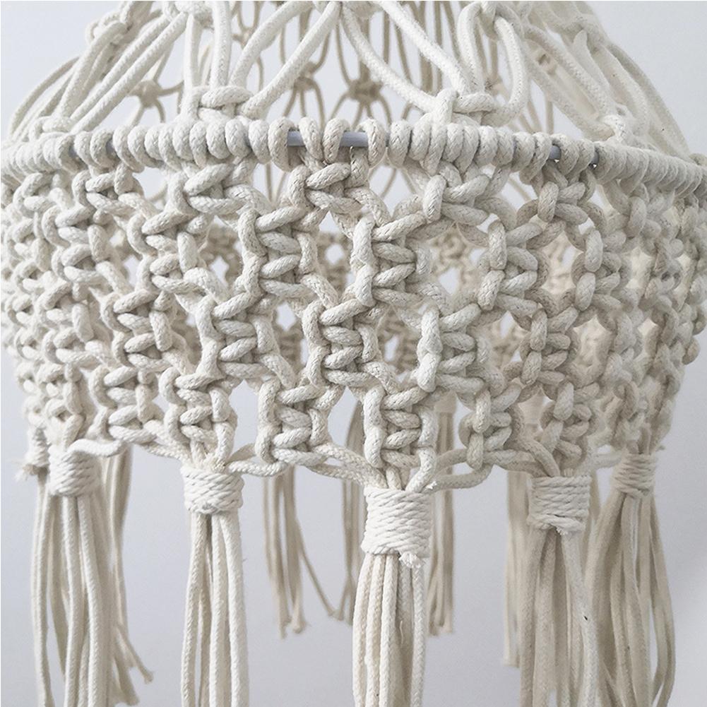 Creatieve Hand-gebreide Lampenkap Marokkaanse Stijl Opknoping Lamp Decoratie voor Woonkamer Slaapkamer Bruiloft