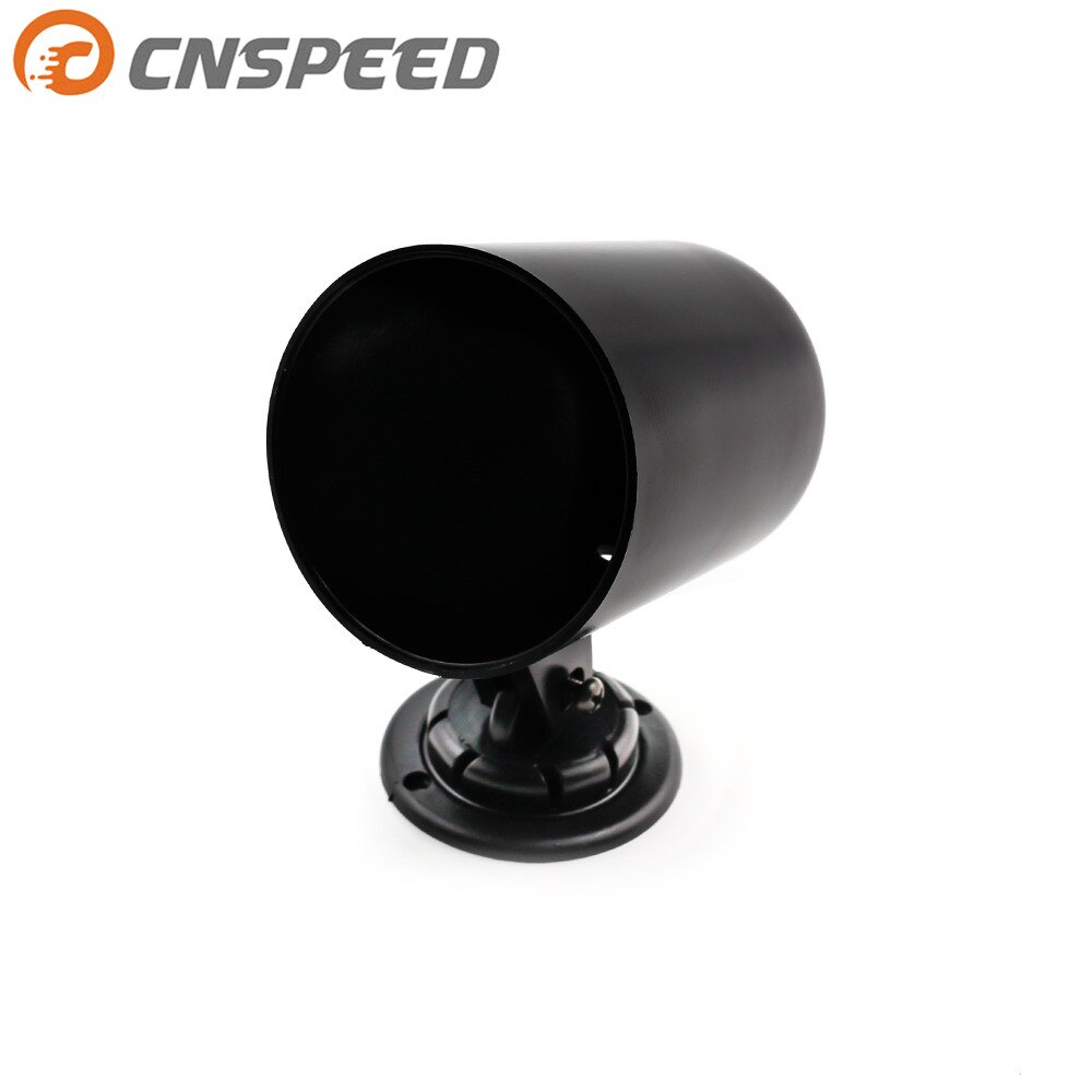 CNSPEED Gauge Cup 52mm Universal Gauge Pod Car Mount Holder Plastic Heavy Duty Single gauge Pods Dash Pod Mount Holder Plastic