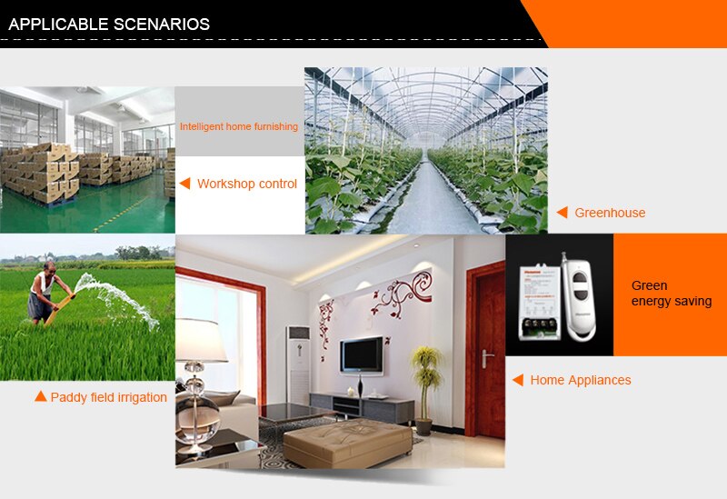 200M 220V Long Distance One Way Remote Control Power Switch 3000W High Power Wireless Switch with Remote Control