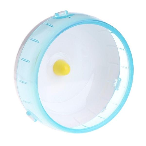 Adeeing Plastic Rat Hamster Mouse Exercise Toys Silent Running Spinner Wheel Roller Pet Toy: 01