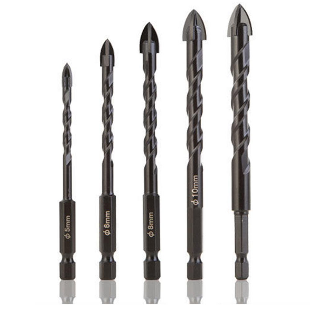 Concrete Drill Bit Set Tile Carbide Tip Set for Wood Ceramic