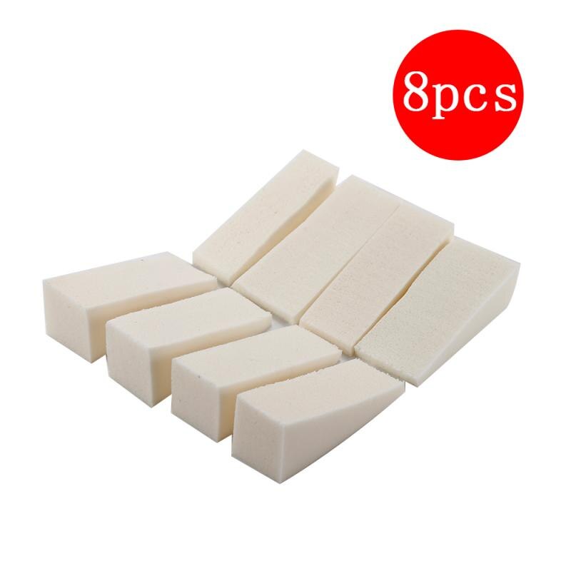 Esponja para uñas, tampón para estampado, transferencia de dibujo, cambio de Color, esponja triangular, puntas degradadas, accesorio para decoración de uñas, 24/8 Uds.: 8pcs