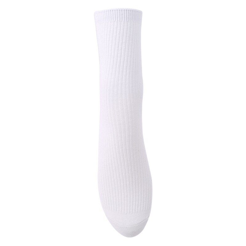 Calzini Cotone Donna - Ricamo Motivo Cuore Bianco - Yoga Fitness - Corti: Bianco