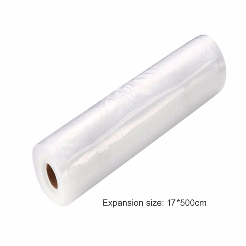 12/15/17/20/22/25/28/30/32cm Vacuum Fresh-keeping Bag Sealer Food Storage Keep Fresh Non-toxic Packing Film Kitchen Food Storage: 17x500cm