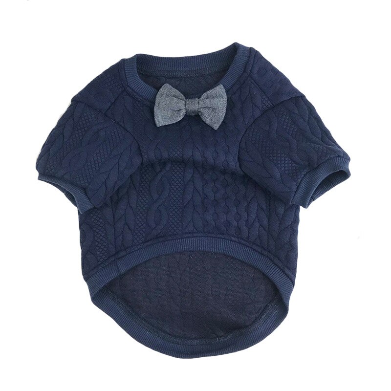 Pug Clothes Pet Fat Dogs Knitting Wool Clothes Autumn and Winter Bulldog Small and Medium-sized Dogs Ropa De Perros Mascotas