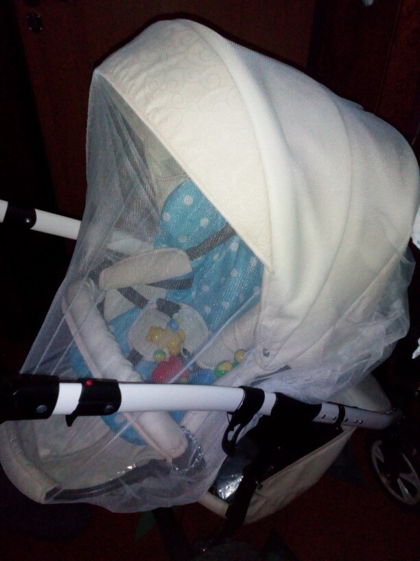 Baby, Kleinkind freundlicher Kinderwagen Kinderwagen draussen Moskito Insekt Netz Gittergewebe Buggy Abdeckung Krippe Netz