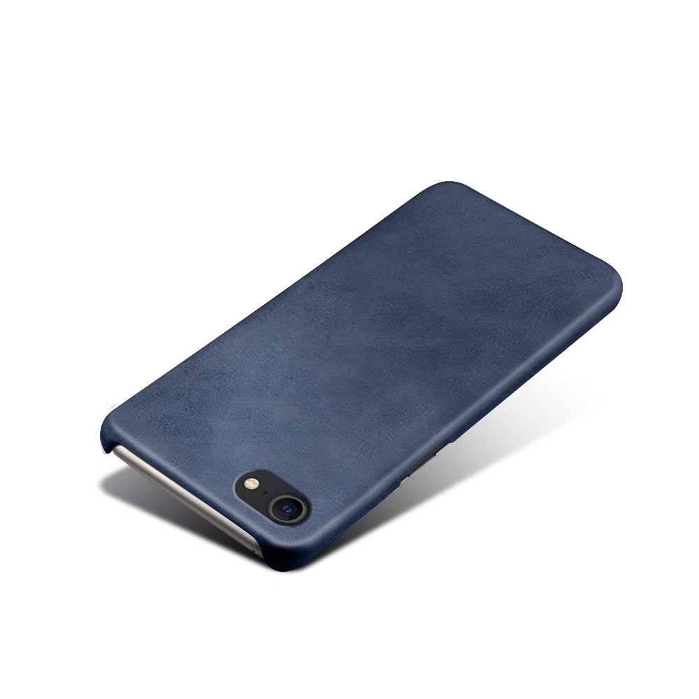 Para SE 2022 Funda para iPhone SE 2022 Funda de cuero PU de lujo para iPhone SE3 SE2 SE se2022 Funda a prueba de golpes: Aluminio / Azul