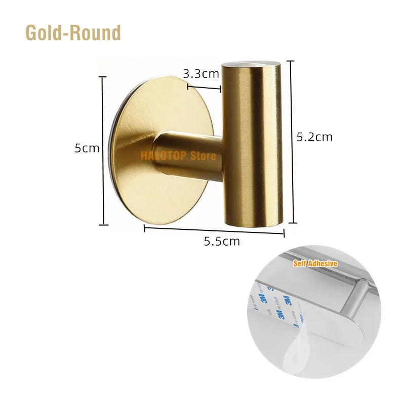 Adhesive Stainless Toilet Paper Holder Bathroom Wall Mount Storage Stand Kitchen Roll Paper Tissue Towel Dispenser Napkins Rack