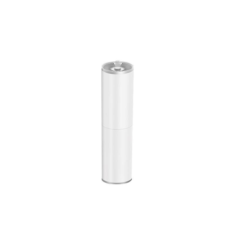 Onever mini droog nat dual use auto stofzuiger handzame cilinderstofzuiger sterke zuigkracht praktisch laag geluidsniveau: Wit