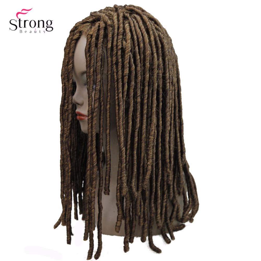 StrongBeauty Twist Haar Viertelnote Zöpfe Perücken Synthetische Dreadlocks Zöpfe Haar Perücke