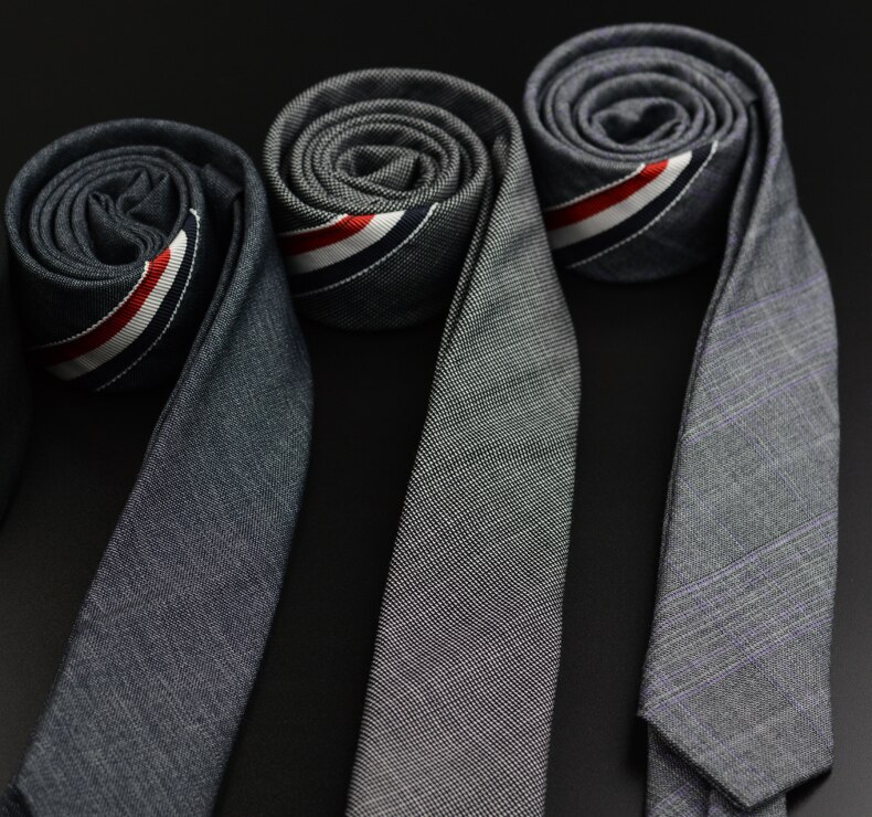 Novo 5cm laços para o homem clássico listra sólido algodão vintage gravata negócios festa de casamento gravatas festa jacquard laços para o homem
