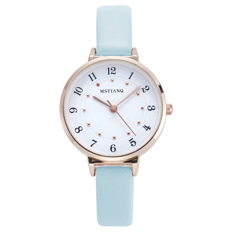 Watch Women Casual Leather Belt Watches Simple Ladies Small Dial Quartz Clock Dress Women's watches Reloj mujer: A-1X3