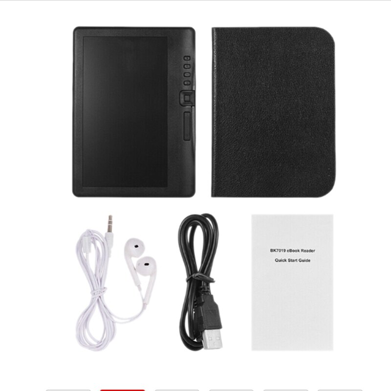 7 Inch Ebook Reader E-Ink Lcd Kleur Sn Smart Met Hd Resolutie Digitale E-book Video MP3 Muziek player Ondersteunt Tf Card