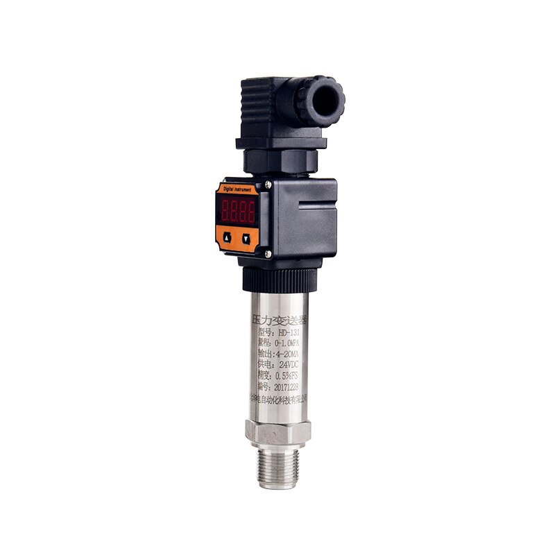 0-10v output LED digital display Pressure Transducer Transmitter Stainless Steel Oil Air Water pressure transmitter