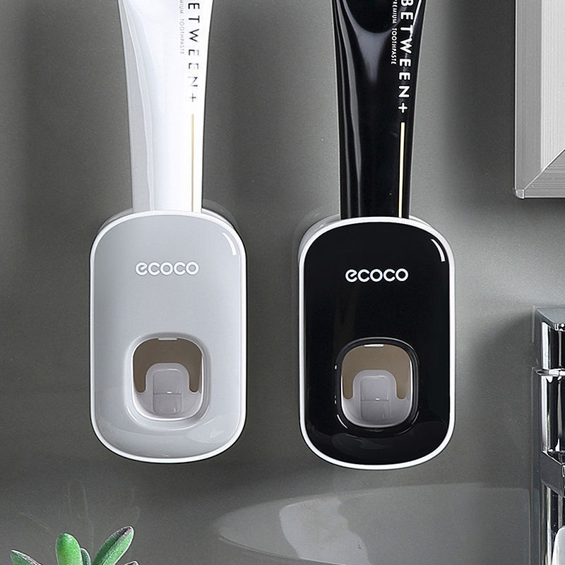 Multifunctional Automatic Dispenser Toothpaste Free Punching Wall Hanging Toothpaste Press Waterproof Squeezer For Bathroom