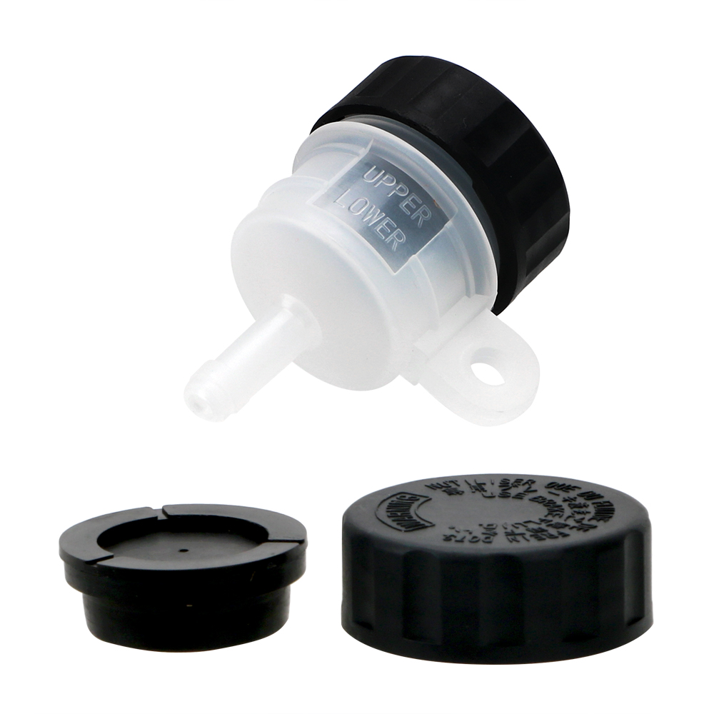 FORAUTO, vaso de aceite de plástico para motocicleta, pie de motocicleta, cilindro maestro de freno trasero, tanque, botella de líquido para vaso de aceite