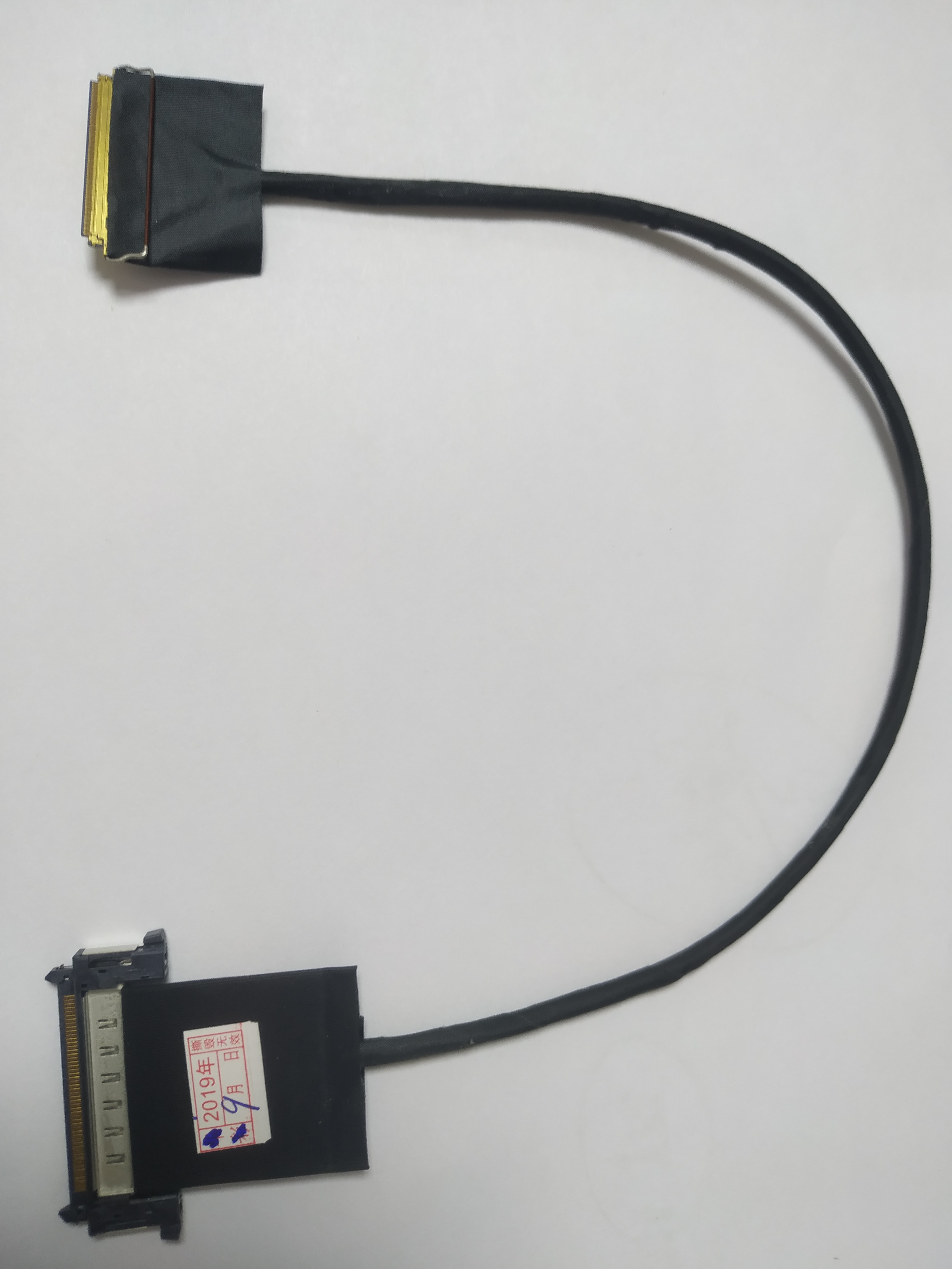 60 pins eDP LVDS for LCD display data cable used with R9513 R9A18 drive board