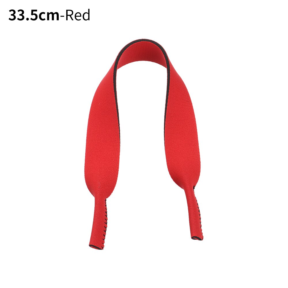 1Pc Verwisselbare Sport Antislip Bril Riem Brillen String Mode Accessoire Verstelbare Zonnebril Touw Houder: 33.5cm-Red