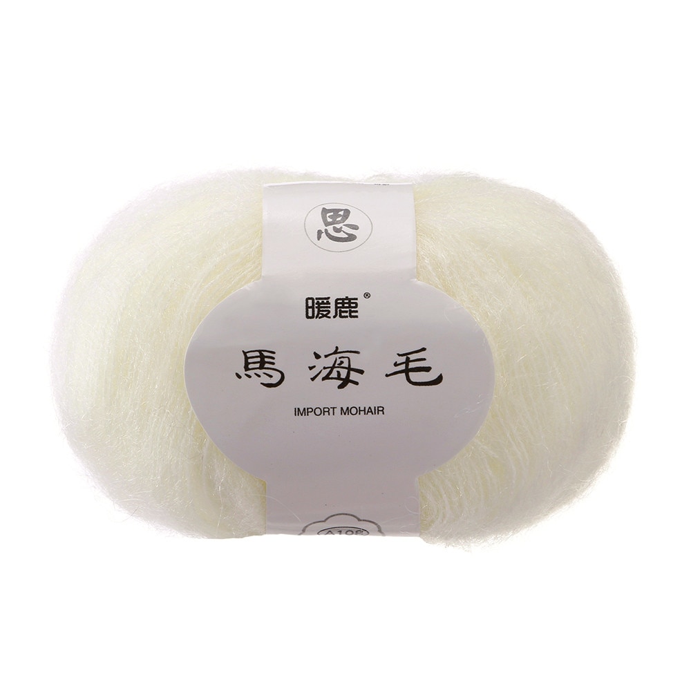 Mohair fil pas cher fil à tricoter doux Mohair tricot laine fil bricolage châle écharpe Crochet fil fournitures pour tricoter pull chaussette